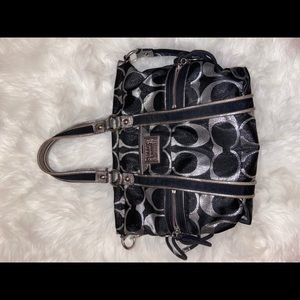 Coach Poppy Signature Sateen Spotlight Bag